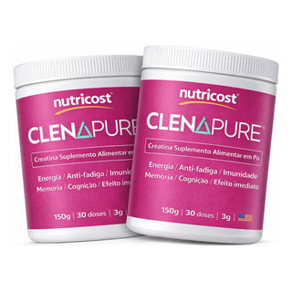 2 Creatina Clenapure 150g Energia Foco Imunidade Envio Imedi
