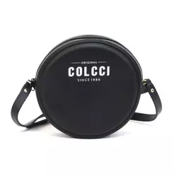 Bolsa Quebek Colcci Techfit Transversal Redonda Feminina Alça Ajustável