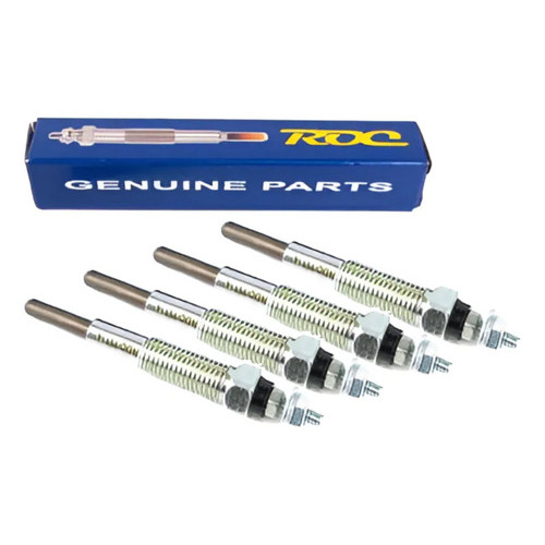 Kit 4 Velas Aquecedoras 12v Para Pajero Full / Hpe 2.8 4m40