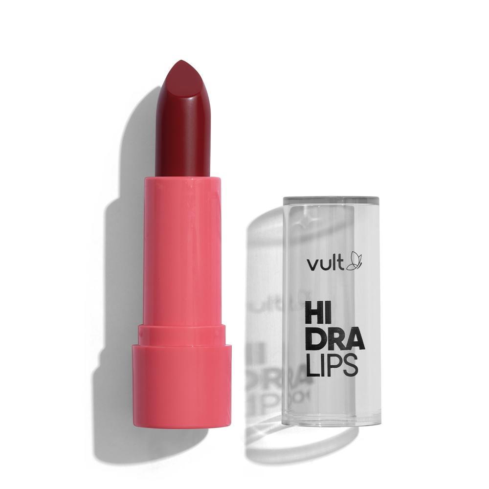 Batom Cremoso Vermelho Puro Hidra Lips 3,6g em Oferta na Shopee