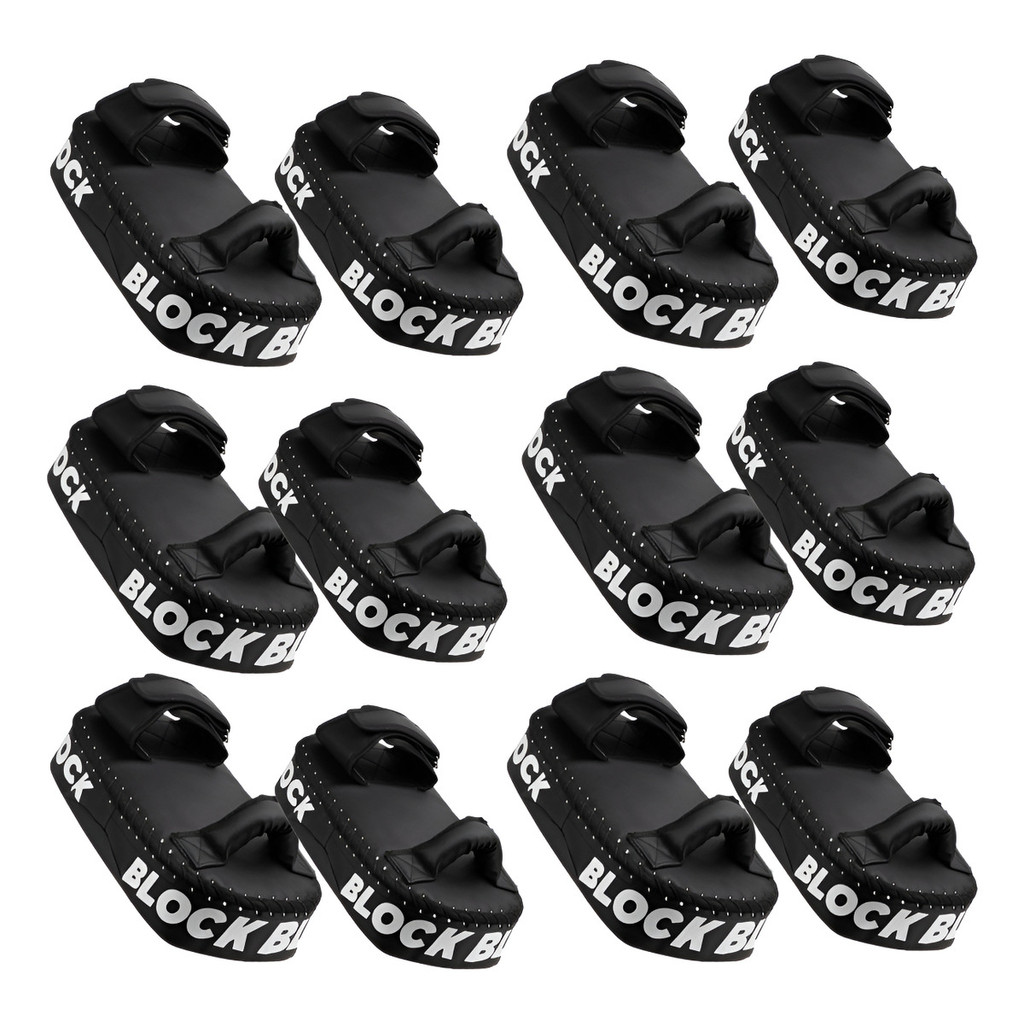 Kit 6 Pares Aparador De Chute Profissional Muay Thai Mma funcional