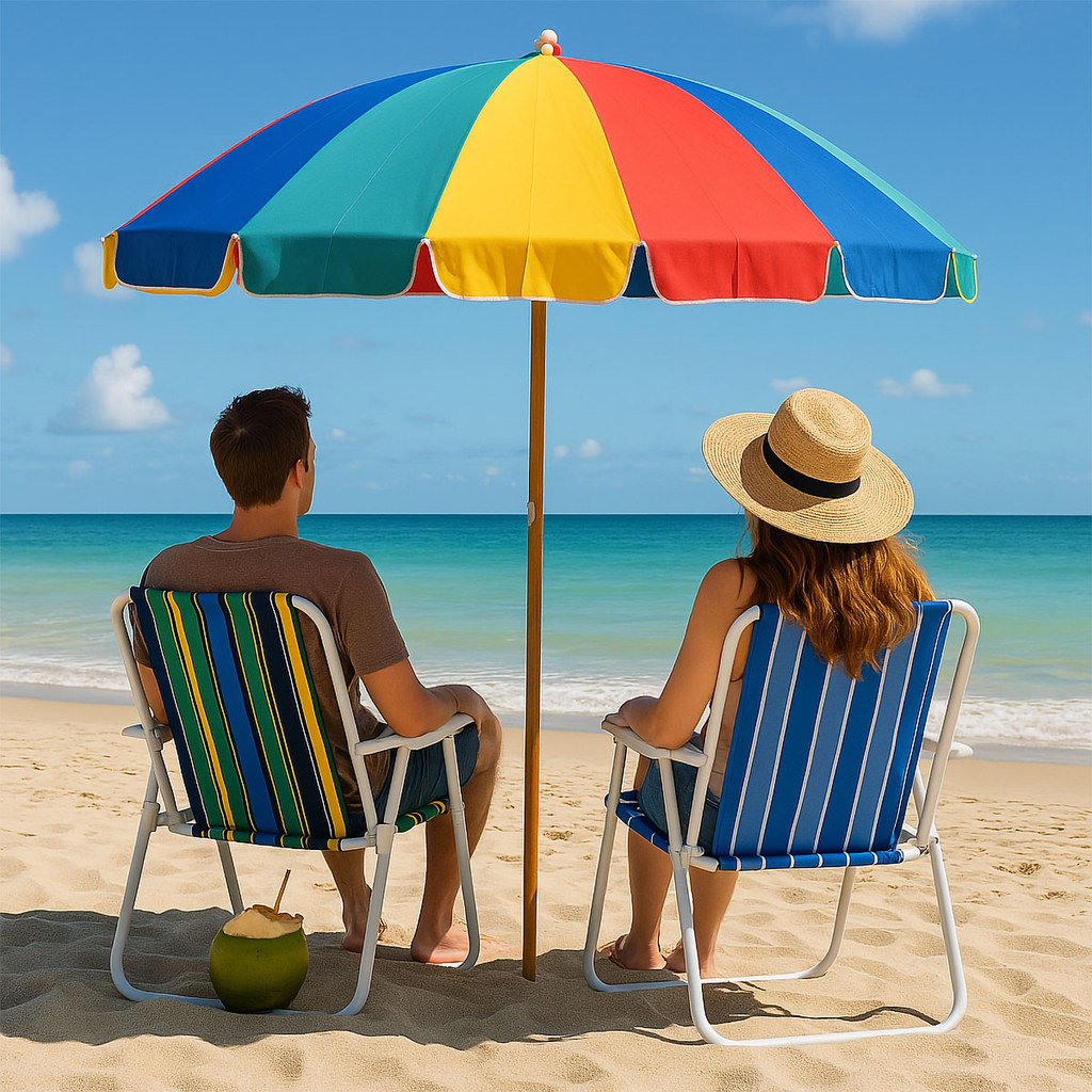 Cadeira de Praia Dobrável Área Externa Varanda Jardim Banco