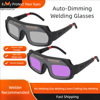 Óculos De Soldagem Com Escurecimento Automático-Protetor Ocular Antirreflexo Para Proteção De Segurança em Oferta na Shopee