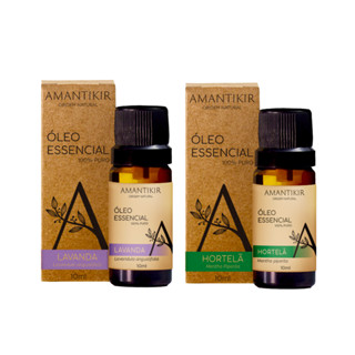 Kit Óleo Essencial Lavanda e Hortelã Pimenta Amantikir em Oferta na Shopee