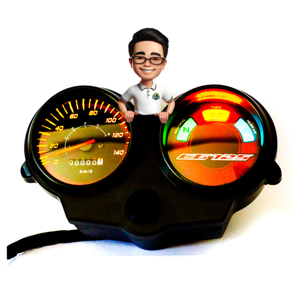 Painel Honda Cg 125 Fan 2009/2013 + Chicote Mod Original