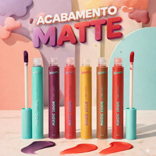 Sombra Líquida Matte Magic Look -Luisance, Aveludado, Alta Pigmentação, 12 Cores em Oferta na Shopee