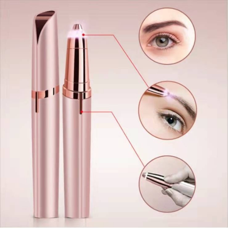 Depilador Indolor Caneta Sobrancelha Removedor Instantâneo A Pilha