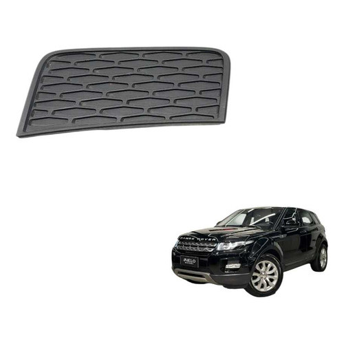 Moldura Farol Milha Lado Esquerdo Land Rover Evoque 2015 Preto