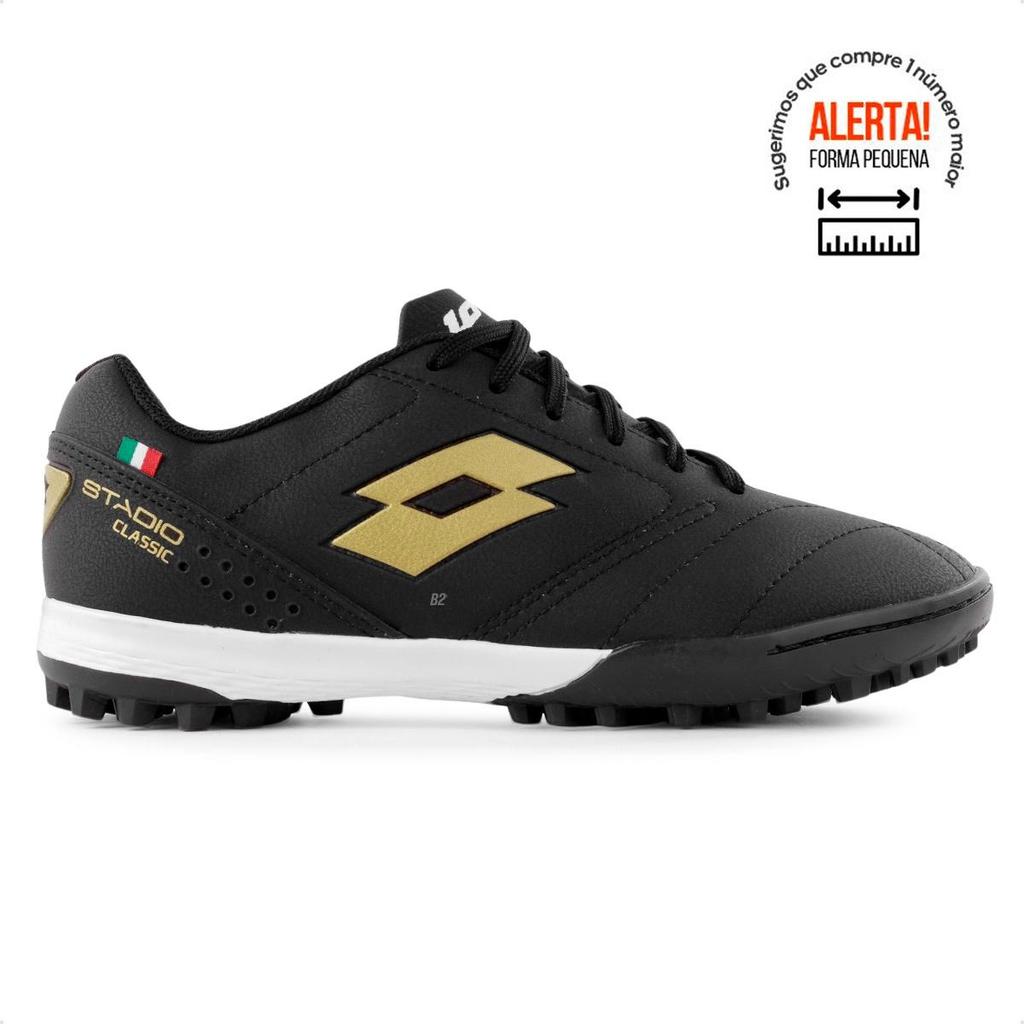 Chuteira Society Lotto Stadio Classic B700 Masculina em Oferta na Shopee