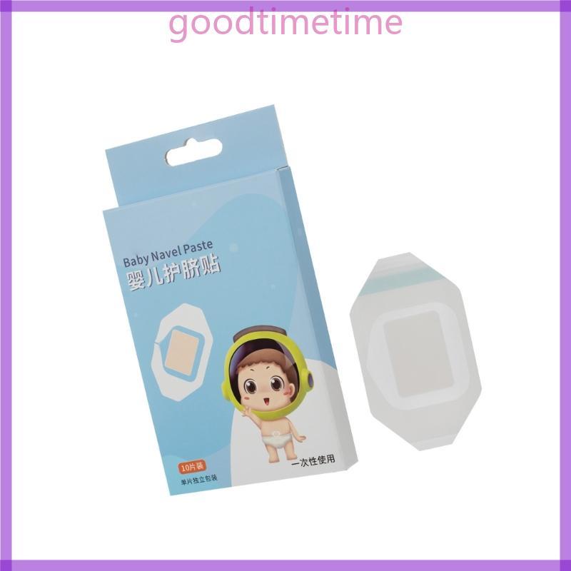 Bom 10 Peças Remendos Umbilical À Prova D'água Infantis Design Atualizado Seco E Confortável