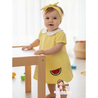 Bata vestidinho melancia e Mônica 1 e 3 anos em Oferta na Shopee
