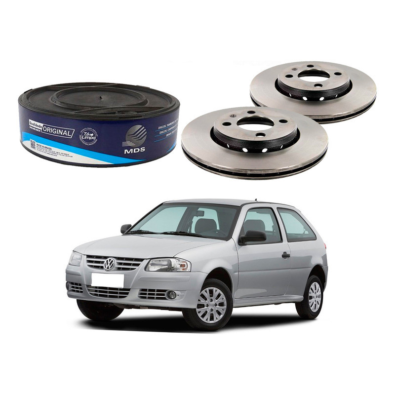 Disco Freio Dianteiro Gol G4 1.6 1.8 2006 A 2013 em Oferta na Shopee