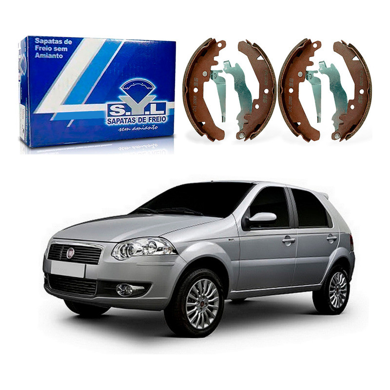 Sapata De Freio Syl Fiat Palio 1.0 1.4 2008 A 2012