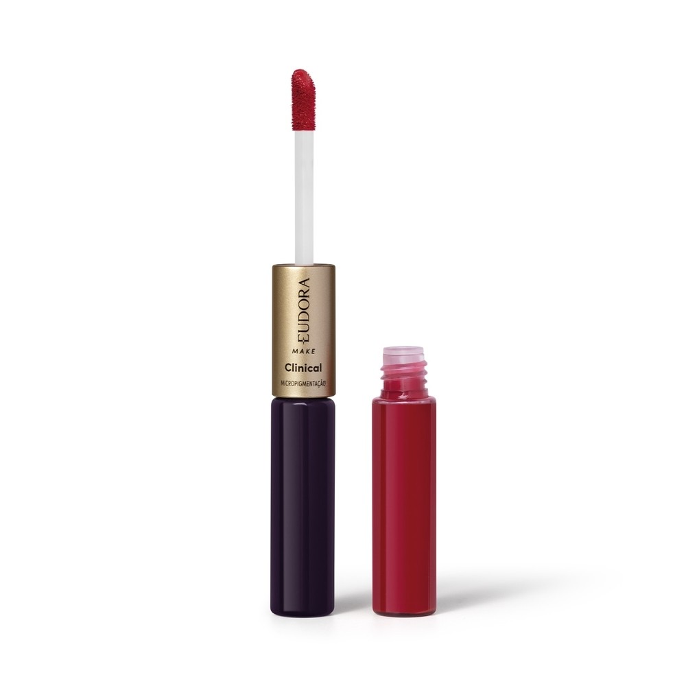 Eudora Make Batom Líquido Duo Vermelho Magnífico 3,5g