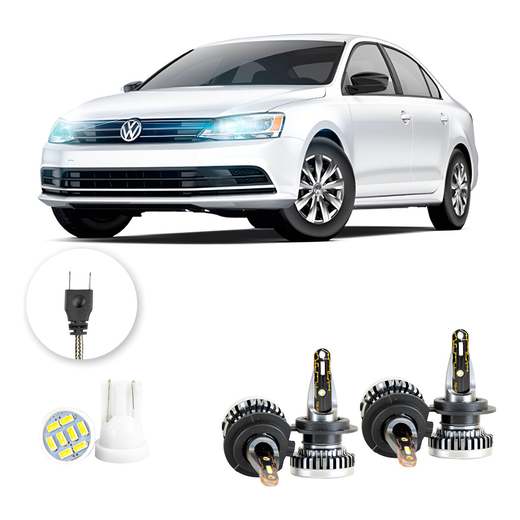 Kit Ultra Led Nano Volkswagen Jetta 2014-2021 H7 H7 30000lm