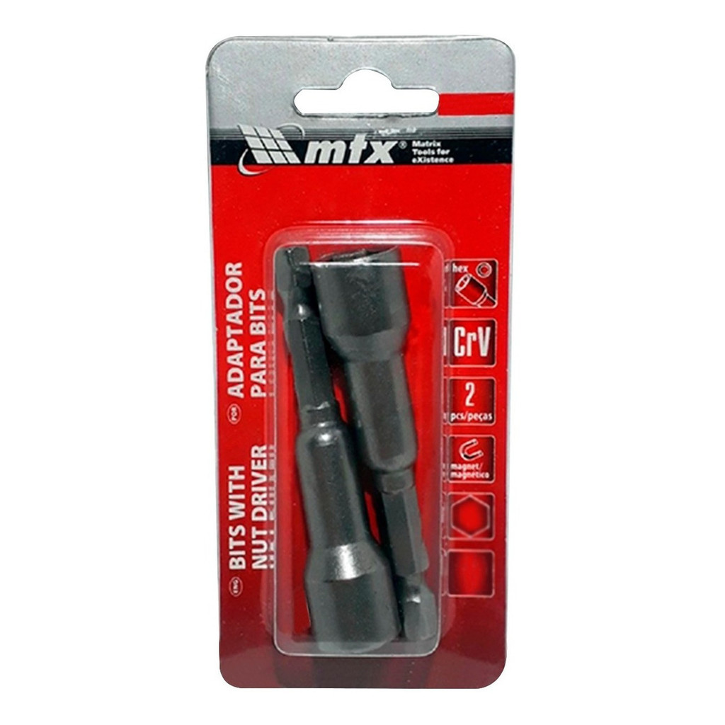 SOQUETE MAGNETICO, PARA PARAFUSADEIRA D 13 MM, L 65 MM, MTX