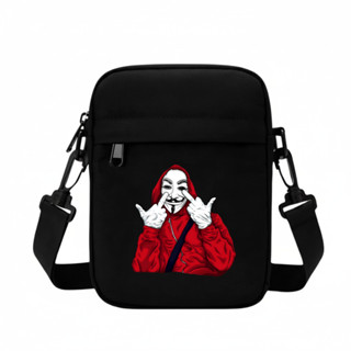 Bolsa La casa de Papel Transversal Shoulder Bag Tiracolo Pochete Unisex Mini em Oferta na Shopee