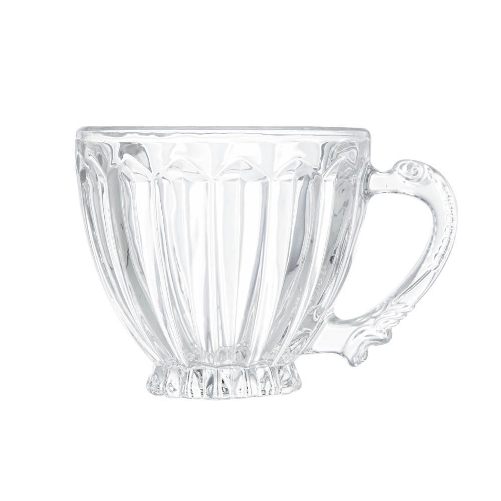 Xícara de Chá Lyor Imperial 200ml Cristal