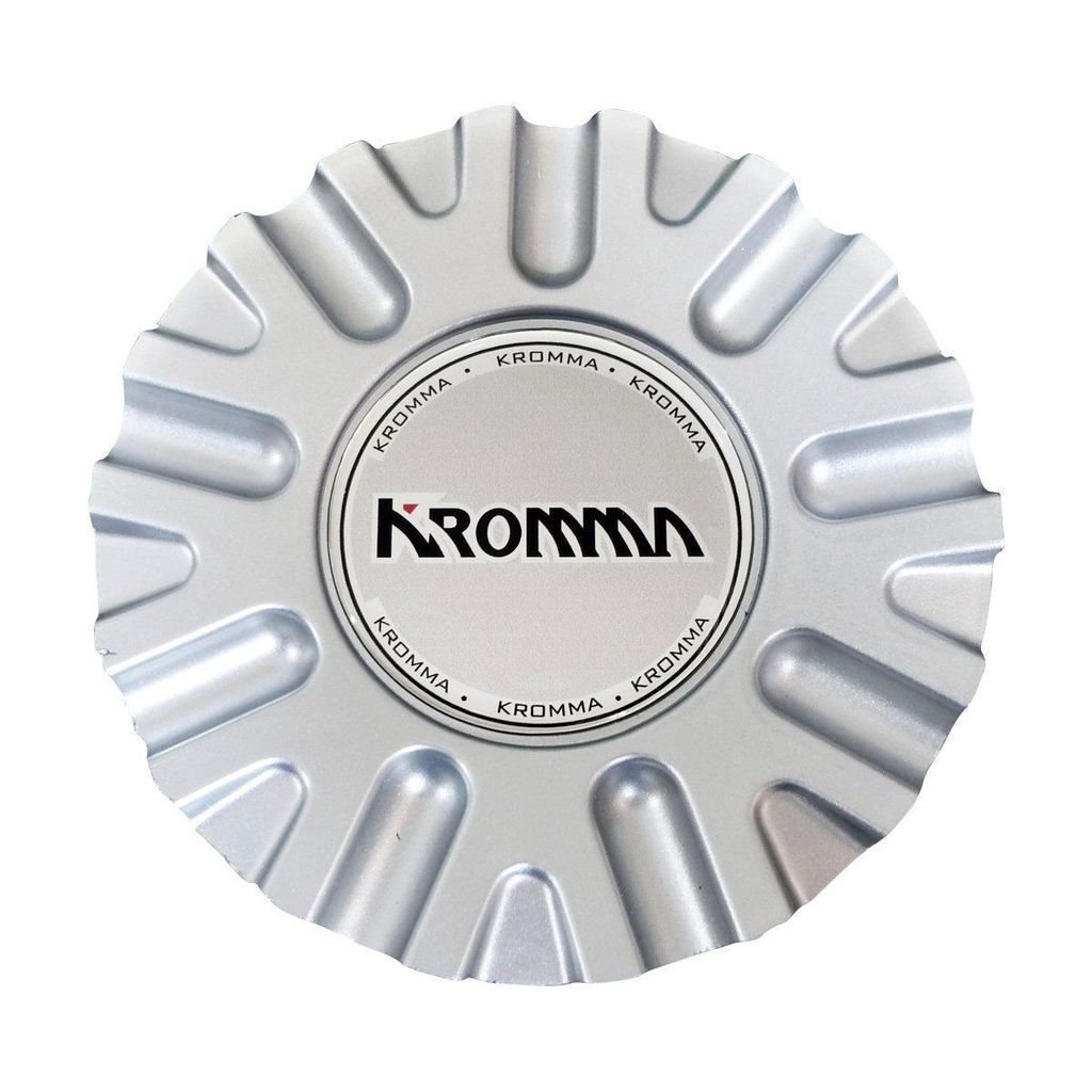 Calota Centro Roda Kr1560 Prata Emblema Kromma em Oferta na Shopee