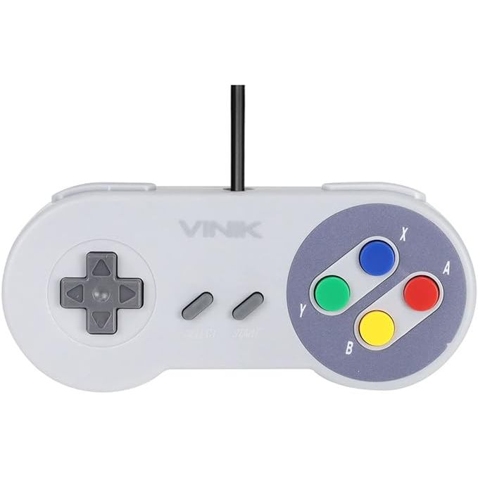 Controle PC USB Super Nitendo SNES Retrô Vinik