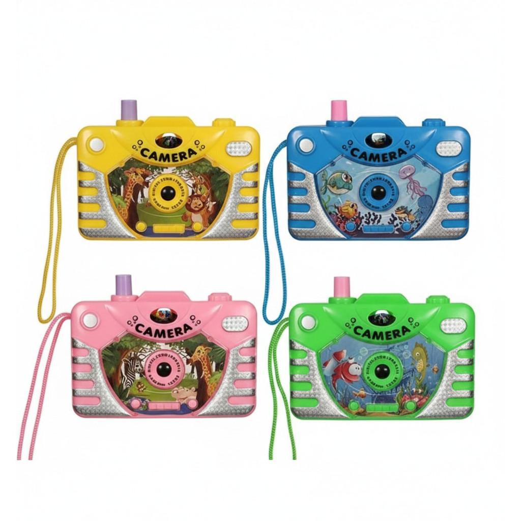Câmera de Brinquedo Infantil com Fotos de Animais Diversão e Imaginação – 1UN Sortida em Oferta na Shopee