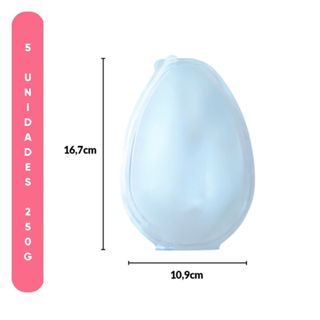 Blister Articulado para Ovo 250g com 5 Unidades BWB em Oferta na Shopee