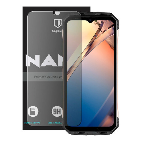 Película Doogee V Max Kingshield Nano Vidro Clear Anti-Risco Celular Smartphone Alta Transparência