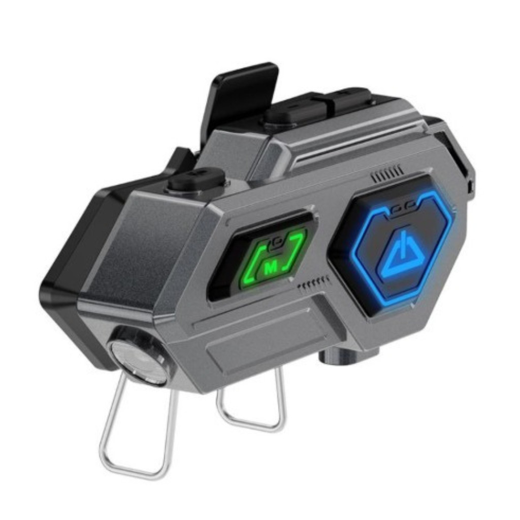 Intercomunicador Capacete Moto Bluetooth com Fone Comunicação Sem Fio Chamada Música Alta Qualidade