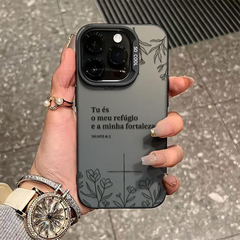 Capinha Para Samsung Galaxy A15 A14 A05S A23 A34 A35 A55 A54 A12 A13 S24 S20FE S23FE S24Ultra Padrão bíblico
