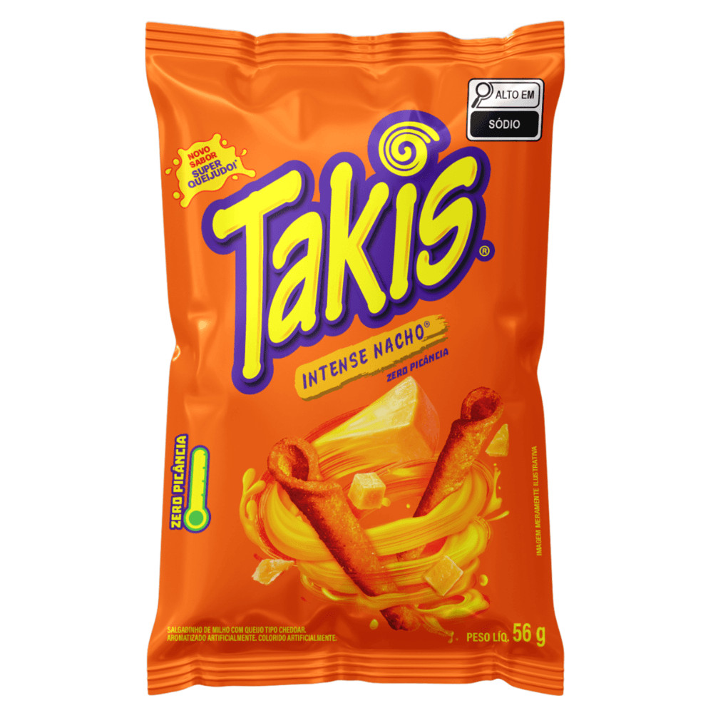 Salgadinho Takis Intense Nacho 56g em Oferta na Shopee