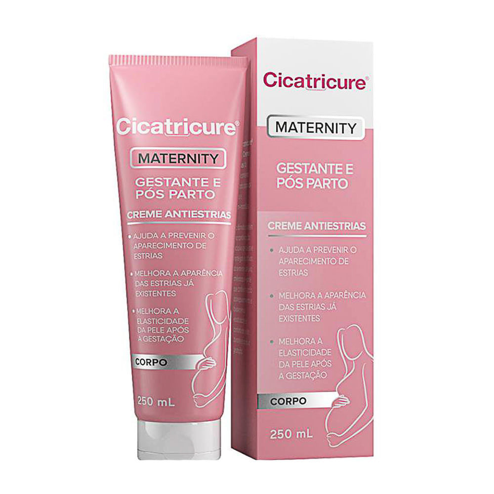 Creme Antiestrias Cicatricure Maternity 250ml em Oferta na Shopee