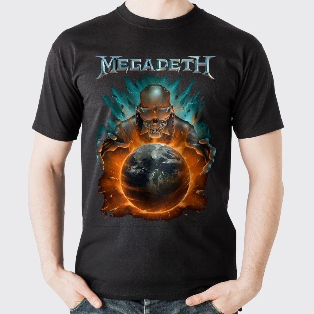 Tshirt Rock Masculina Poder e Energia Estampada Lançamento Camiseta 100% Algodão Camisetão  Oversized - Ohana