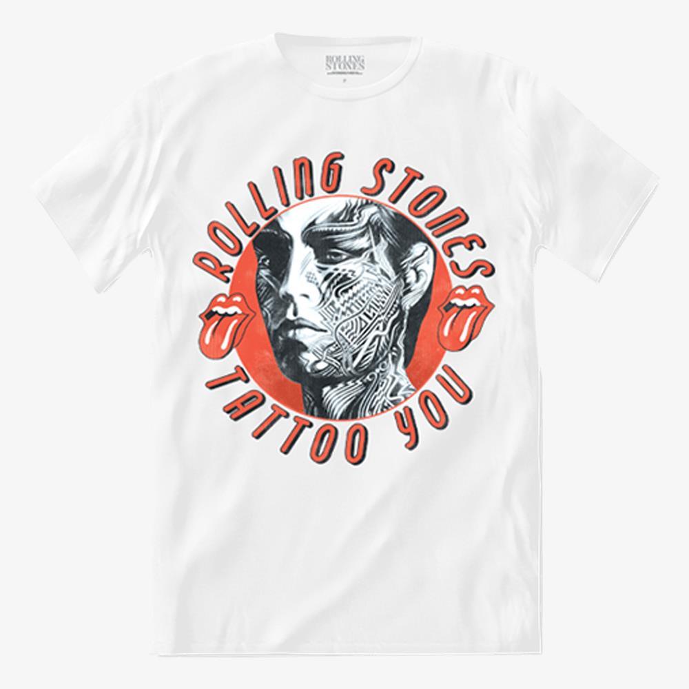 Camiseta The Rolling Stones - Tattoo You White SS Tee - Branca em Oferta na Shopee