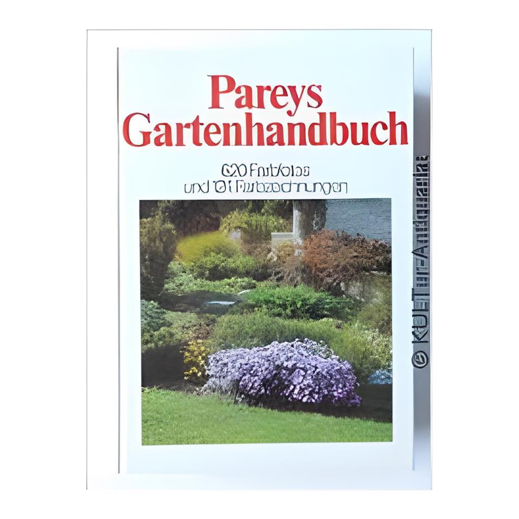 Pareys Gartenhandbuch autor Paul Parey