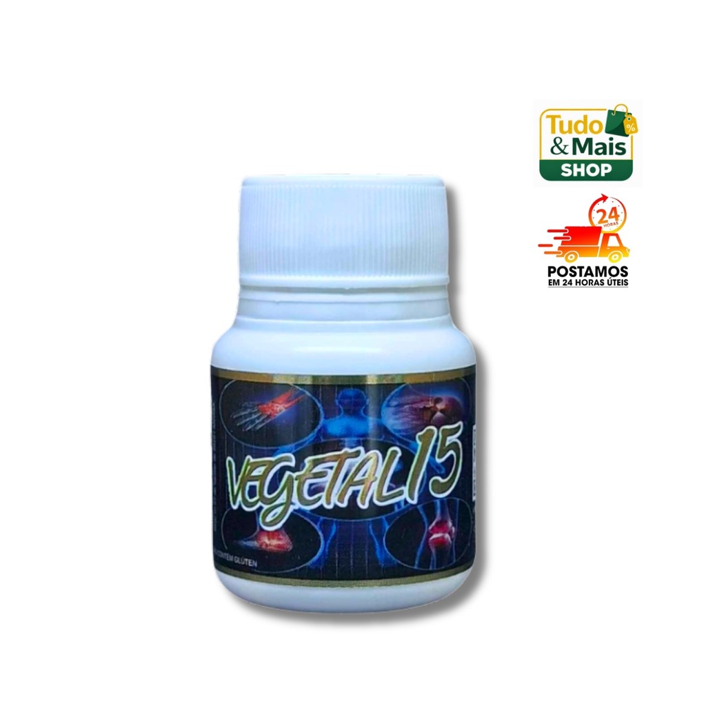 Vegetal 15 - 500mg em Oferta na Shopee