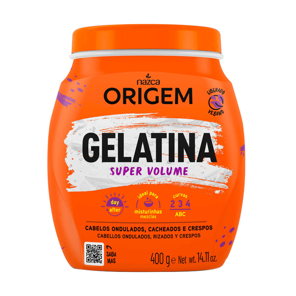 Gelatina Nazca Origem Super Volume 400g em Oferta na Shopee