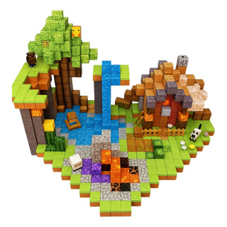 Kit Blocos Magnéticos Montar Construção Brinquedo Educativo em Oferta na Shopee