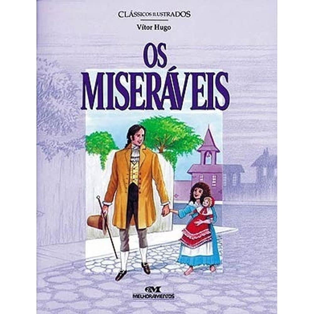 Livro Os Miseráveis (clássicos Ilustrados - Livro Usado) - Victor Hugo [1995]