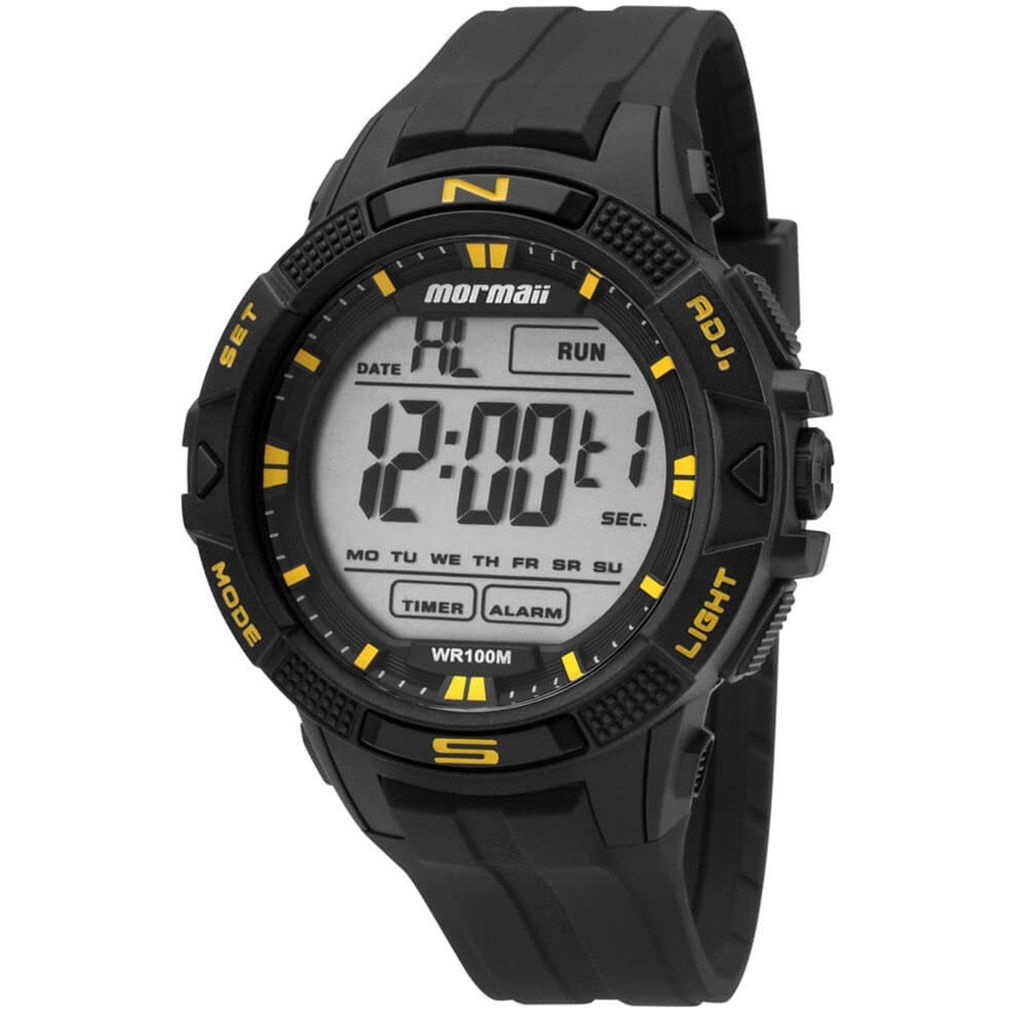 Relógio Mormaii Acqua 5001/8y  Preto em Oferta na Shopee