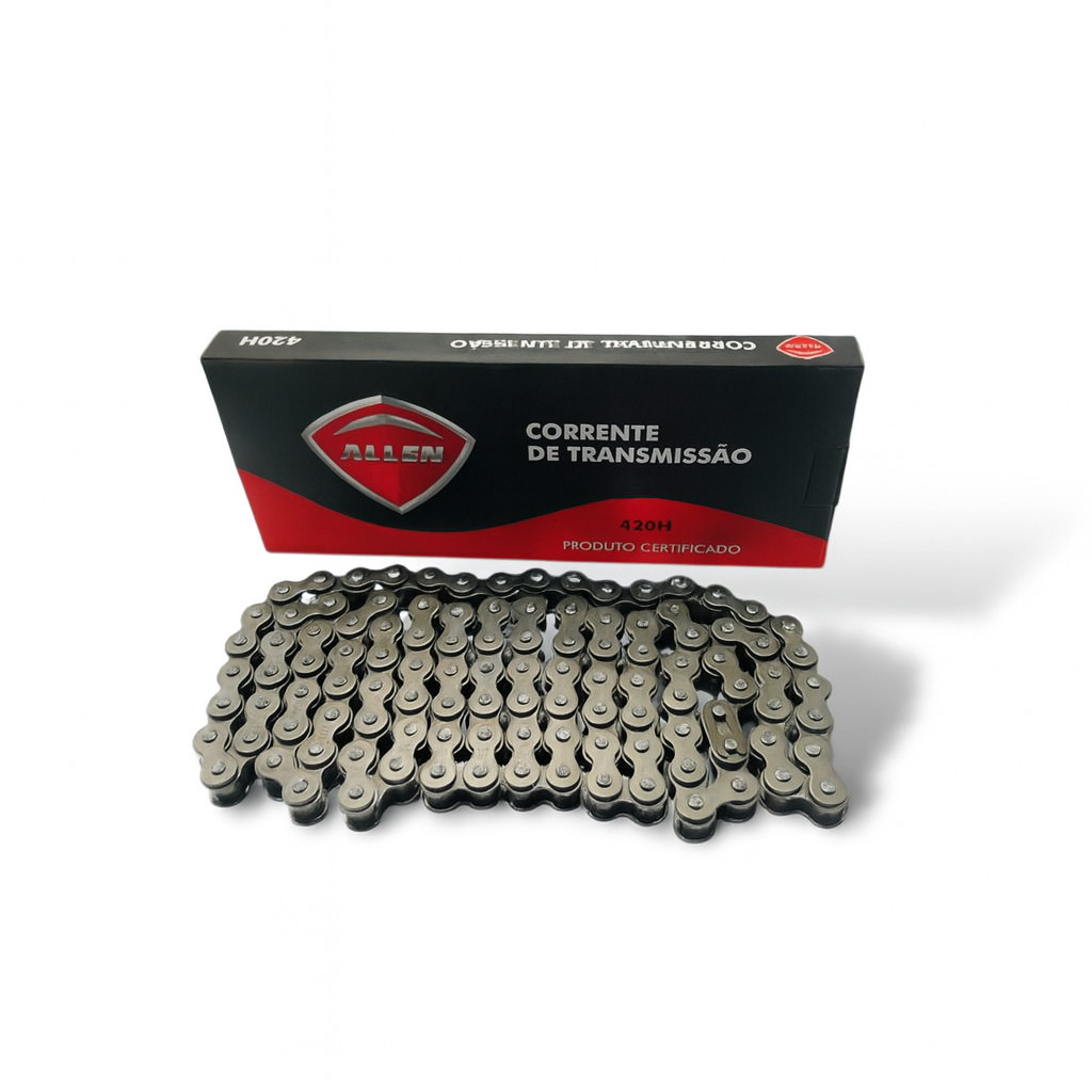 Corrente 420x110 Bike Motorizada Bikelete Mobilete Sx Allen