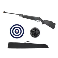 Carabina Pressão Dione 4G 5,5 GR + Capa + Chumbinho + Alvos
