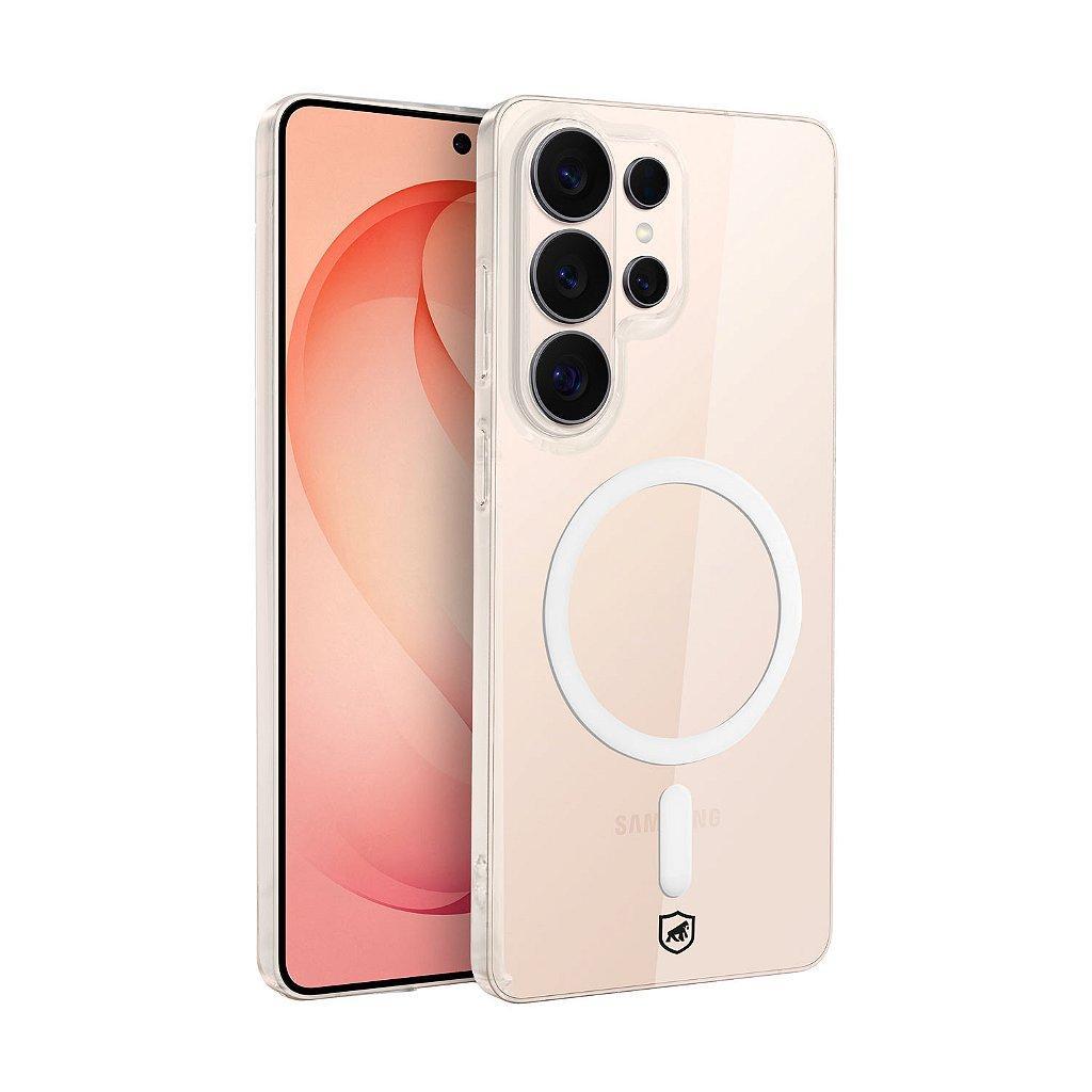Capa case capinha para Samsung Galaxy S26 Ultra - Crystal Slim Magsafe - NÃO AMARELA - Transparente - Gshield em Oferta na Shopee