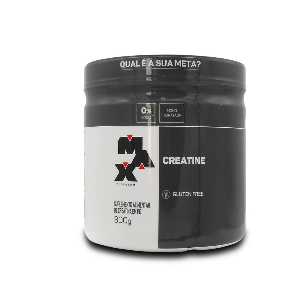 Full - Creatina 100% Pura - Max Titanium - 300g - ENVIO IMEDIATO