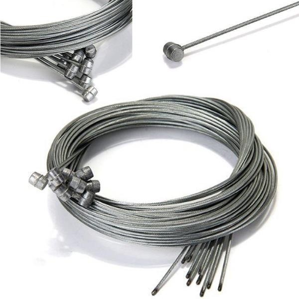 10x Cabos De Aco Para Freio Bicicleta Longo 1.5x 1900MM