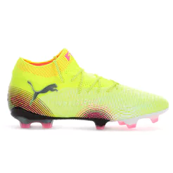 Chuteira Puma Campo Future 8 Ultimate Neymar Jr Amarelo e Rosa - Masculino