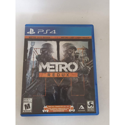 Jogo Metro Redux - PS4