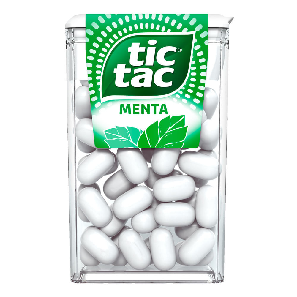 Pastilha Tic Tac Menta 14,5g em Oferta na Shopee