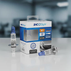 Par De Lâmpada Super Branca H1 8500k 12v 55w Lançamento