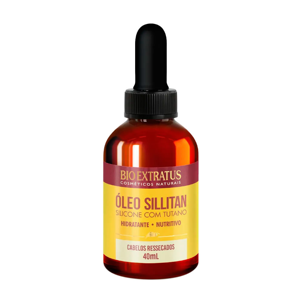 Óleo Sillitan Bio Extratus Silicone com Tutano 40ml em Oferta na Shopee