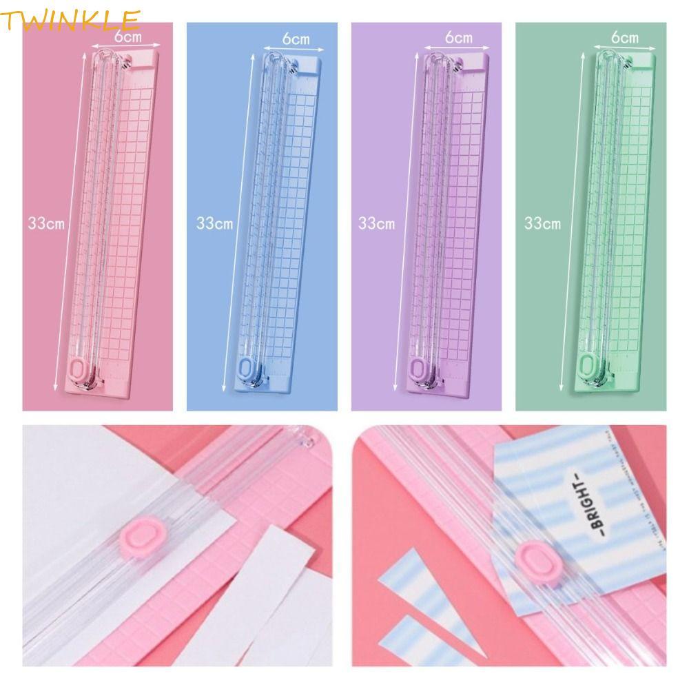 Cortador De Papel TWINKLEO , Aparador Portátil Para Foto De Cartão , Ferramenta Segura De Corte Artesanato DIY